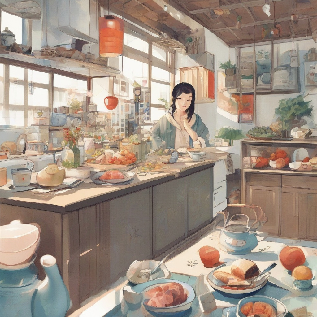 厨房里的养生智慧：美食收纳与烹饪秘籍