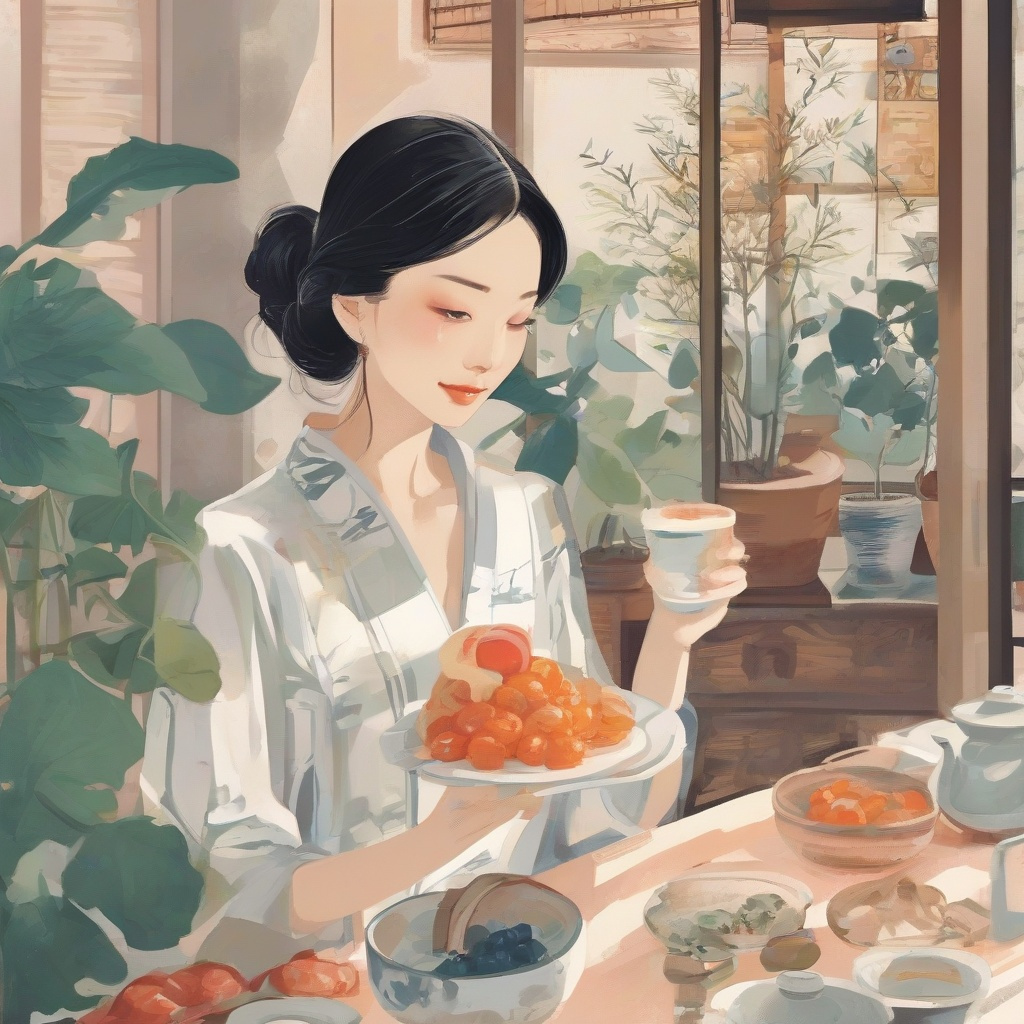厨房里的养生经：美食收纳两不误