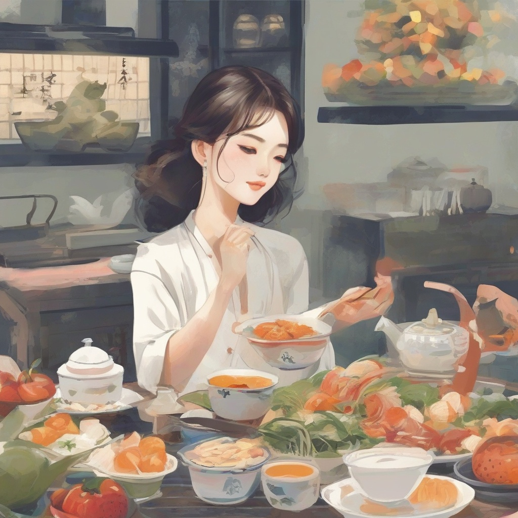 厨房里的养生智慧：美食收纳与烹饪全攻略