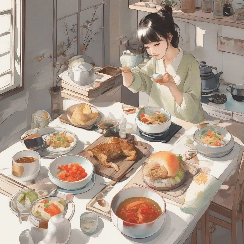 厨房里的养生经：美食收纳两不误